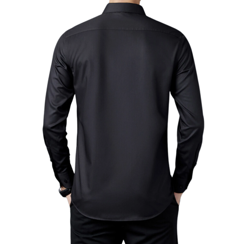 Camisa Social De Botão Manga Longa