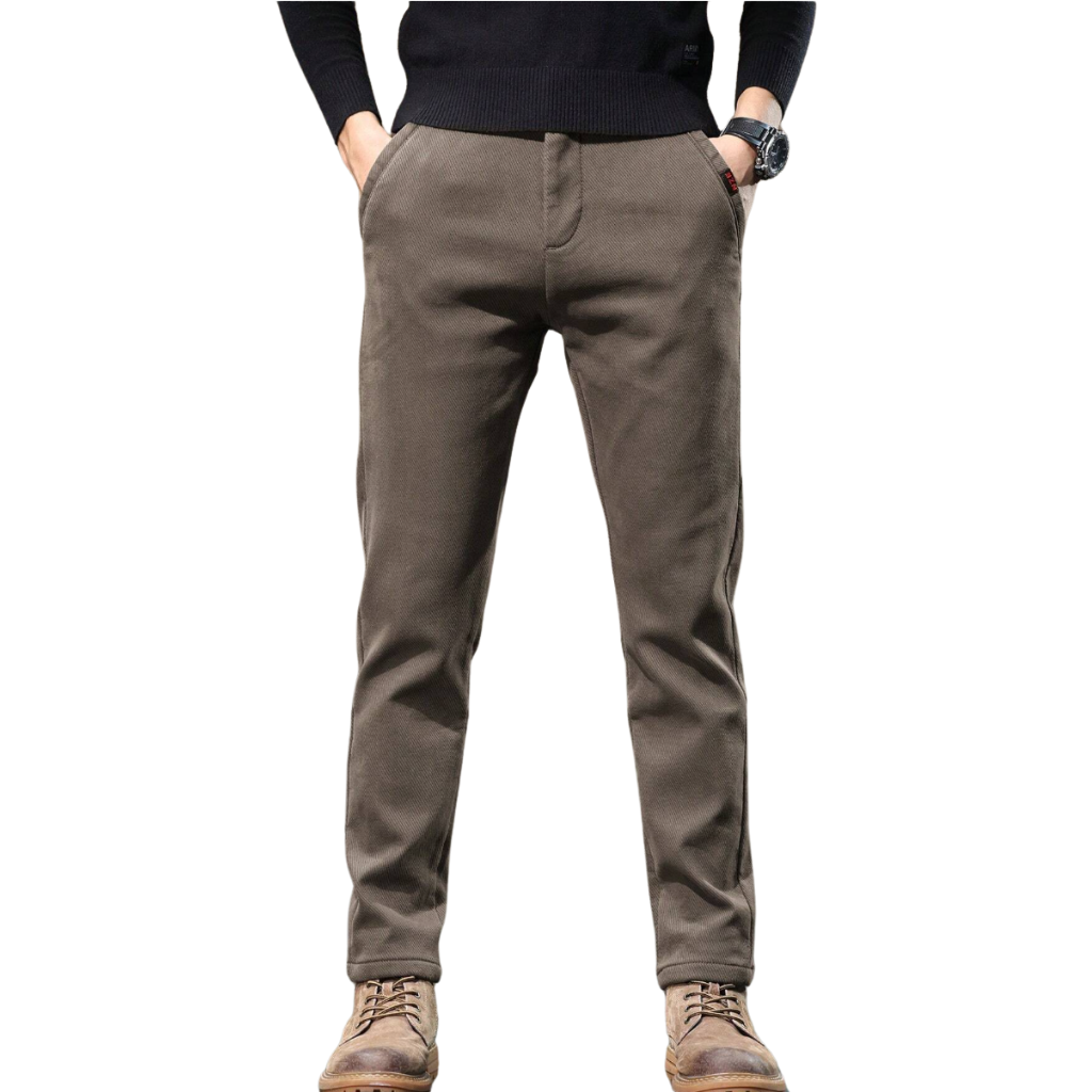 Calça masculinas com perna afunilada