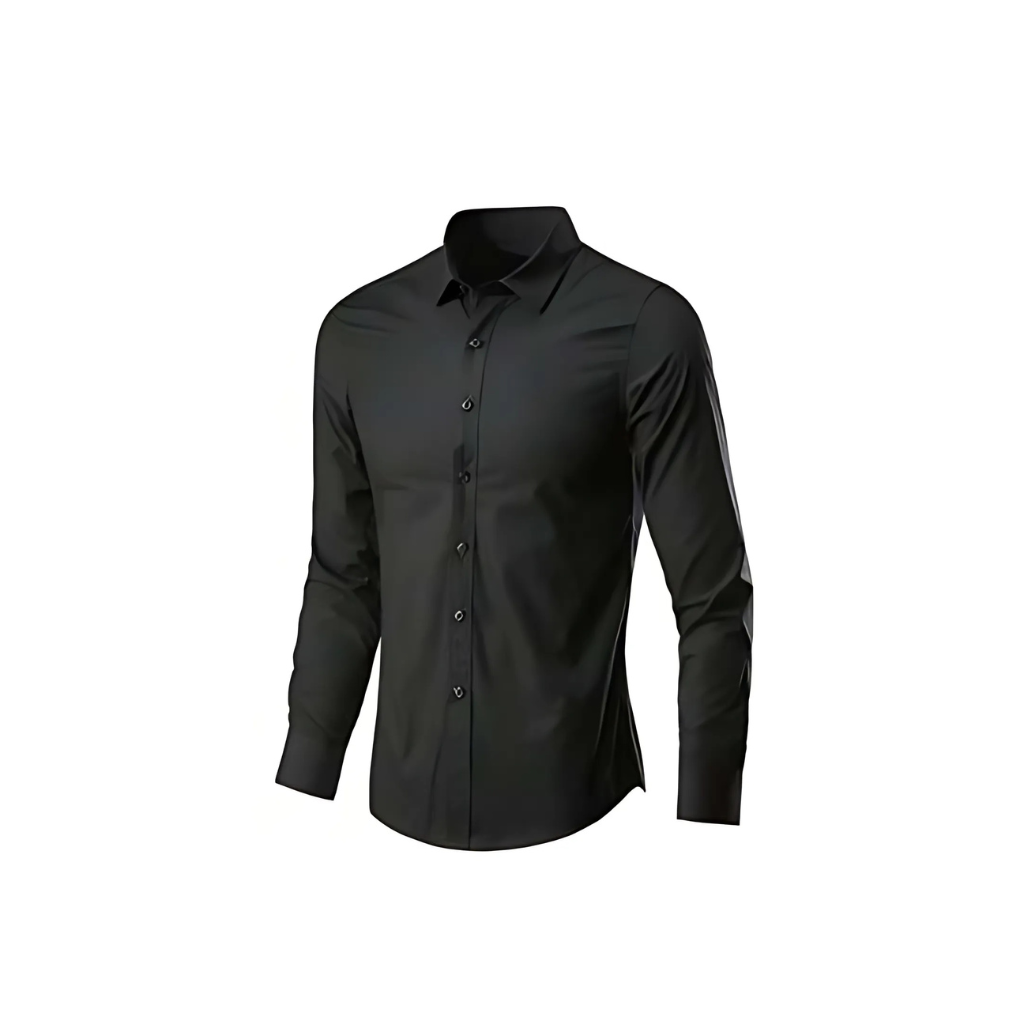 Camisa Social Masculina Manga Longa