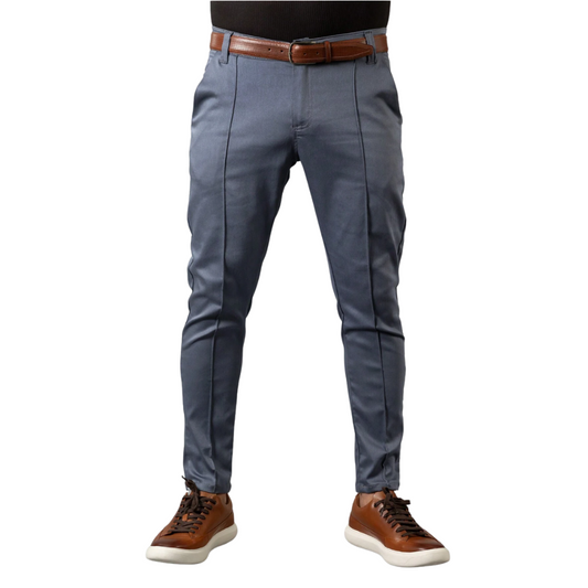 Calça Esporte Fino Masculina Slim Sarja