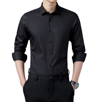 Camisa Social De Botão Manga Longa