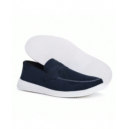 Mocassim Casual Masculino Oxford + Relógio de Ponteiro