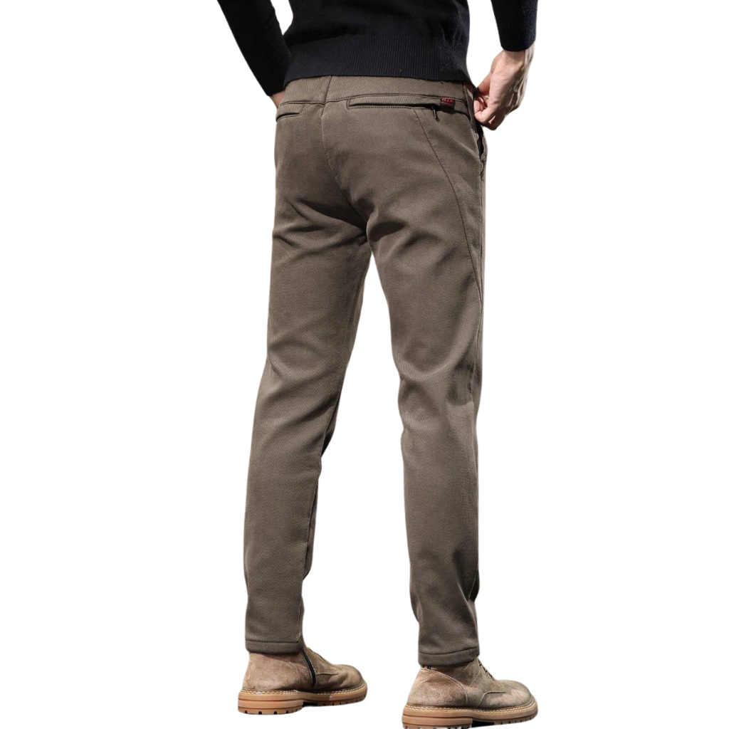 Calça masculinas com perna afunilada